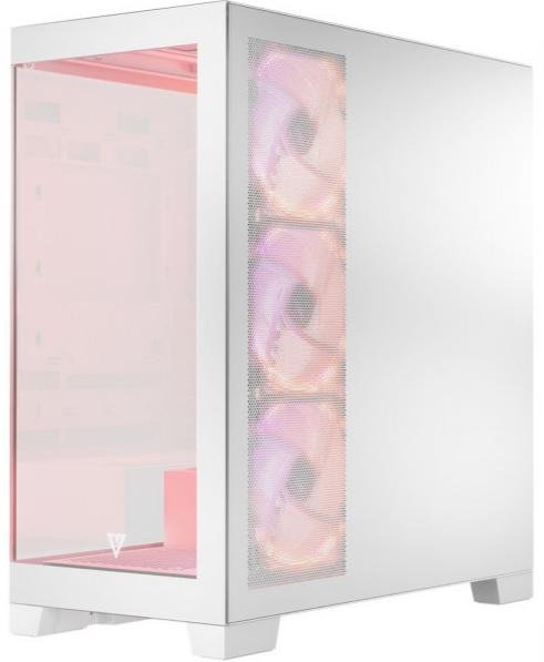 Корпус ModeCom Volcano Space Apex ARGB Midi White with window (AT-SPACE-PG-20-000000-000)