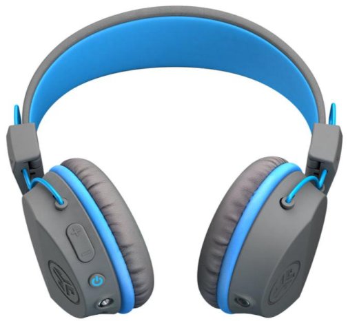 Гарнітура JLAB JBuddies Studio Kids Bluetooth Graphite/Blue (IEUHBSTUDIORGRYBLU4)