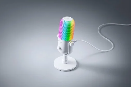 Фото: Мікрофон Razer Seiren V3 Chroma White (RZ19-05060200-R3M1) № 11 | KTC