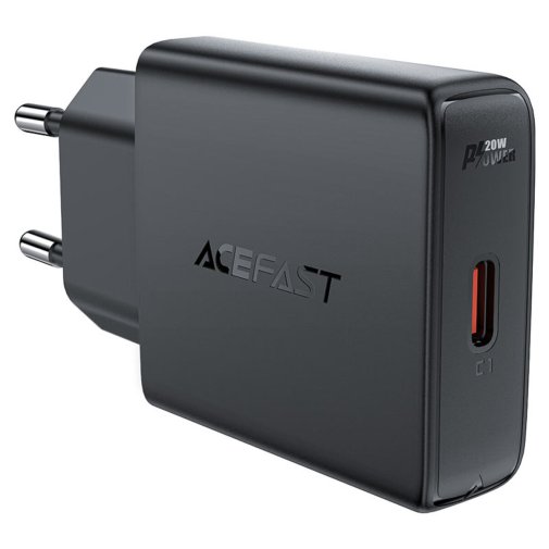 Зарядний пристрій Acefast A65 20W GaN Black (6974316282686)