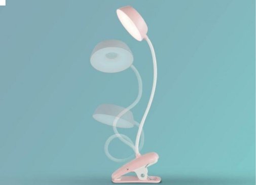 Настільна лампа Philips Donutclip, Pink