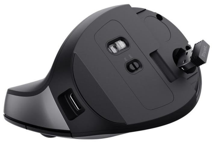 Миша Trust Bayo II Ergonomic Mouse Wireless Black (25145)