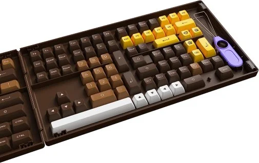 Фото: Набір кейкапів Akko ASA Fullset Keycaps Chocolate (6925758615044) № 7 | KTC