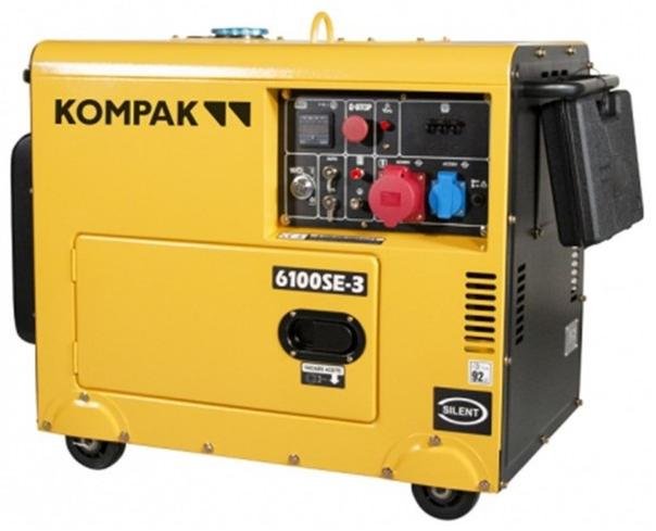 Генератор Kompak K6100SE 5000W