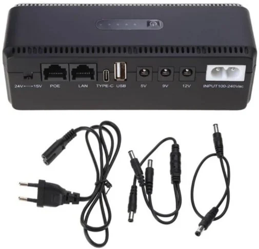 Фото: ДБЖ для роутера Yepo Smart DC-UPS 10400mAh 30W Black (ua-112485) № 10 | KTC