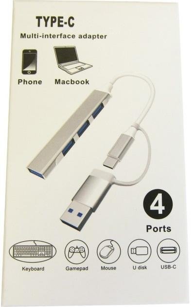 USB-хаб Dynamode 4 Port (DM-UH-311AC)