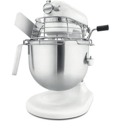 Фото: Планетарний міксер KitchenAid Professional 6.9L 5KSM7990X White (5KSM7990XEWH) № 15 | KTC