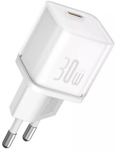 Фото: Зарядний пристрій Baseus GaN5S 30W White (P10162504213-00) № 9 | KTC