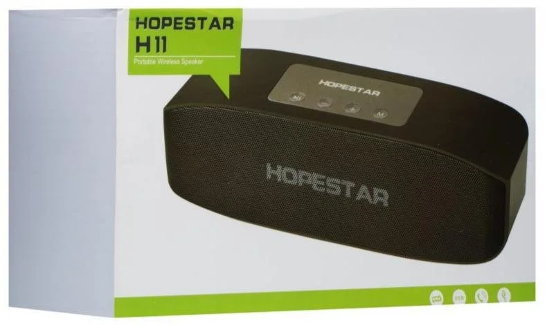 Фото: Портативна колонка Hopestar H11 Black № 7 | KTC