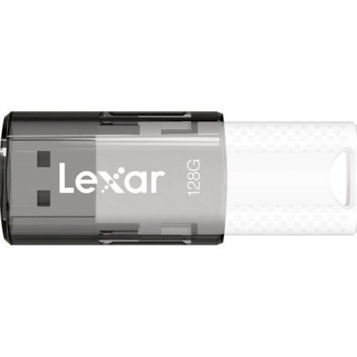 Флешка USB Lexar JumpDrive S60 128GB Black/White (LJDS060128G-BNBNG)