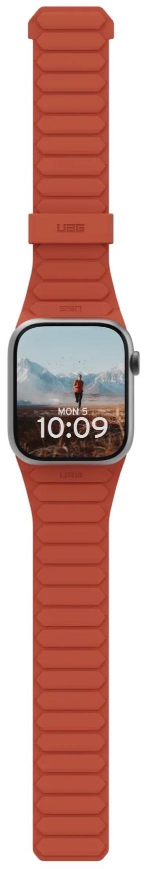 Ремінець UAG for Apple Watch Ultra 2/Ultra 49/45/44/42mm - Pathfinder Olive/Rust (194161117291)