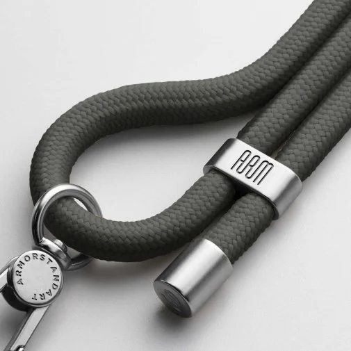 Фото: Ремінець для смартфону ArmorStandart Rope Titanium Grey with Clear holder (ARM76099) № 8 | KTC