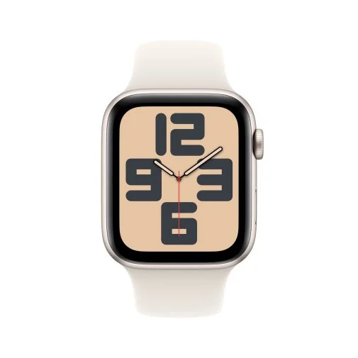 Фото: Смарт годинник Apple Watch Series SE 2 2024 GPS 40mm Starlight Aluminium Case with Starlight Sport - M/L (MXEG3) № 9 | KTC