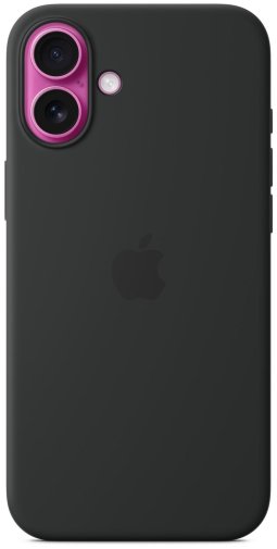 Чохол Apple for iPhone 16 Plus - Silicone Case with MagSafe Black (MYY93)