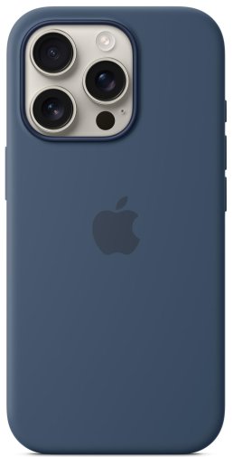 Чохол Apple for iPhone 16 Pro - Silicone Case with MagSafe Denim (MYYK3)