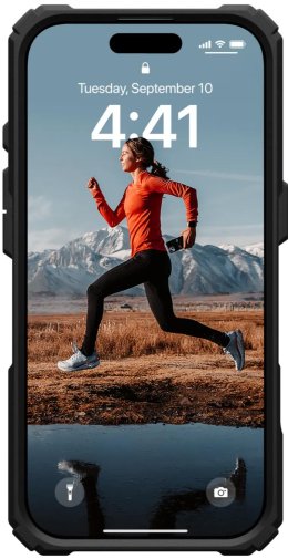 Чохол UAG for Apple iPhone 16 Pro - Plasma XTE Magsafe Black/Orange (114474114097)
