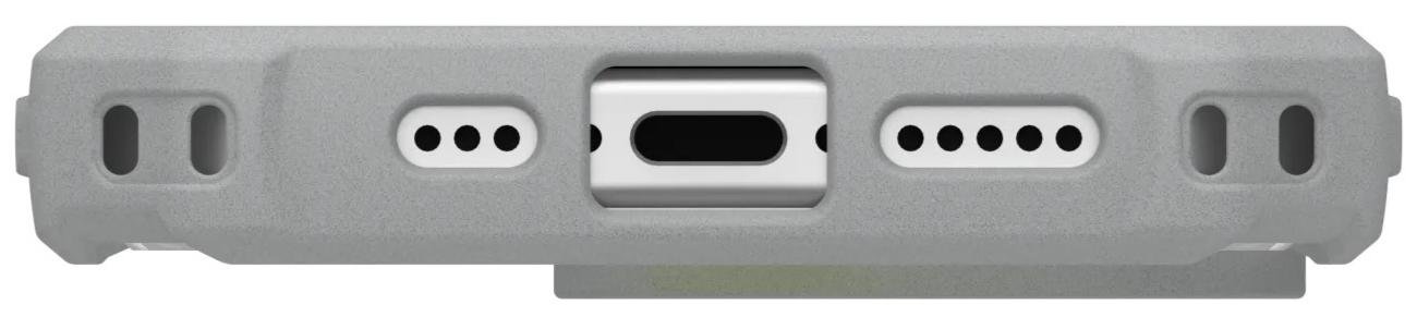Чохол UAG for Apple iPhone 16 Pro - Pathfinder Clear Magsafe Active Neon with Black Neon Lanyard (1144641BV01)