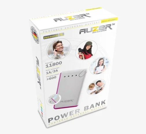 Фото: Батарея універсальна Auzer Power Bank AP-11800 11800 mAh № 5 | KTC