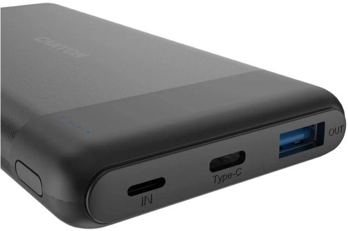 Батарея універсальна Canyon PB-109 10000mAh 20W Black (CNE-CPB1009B)