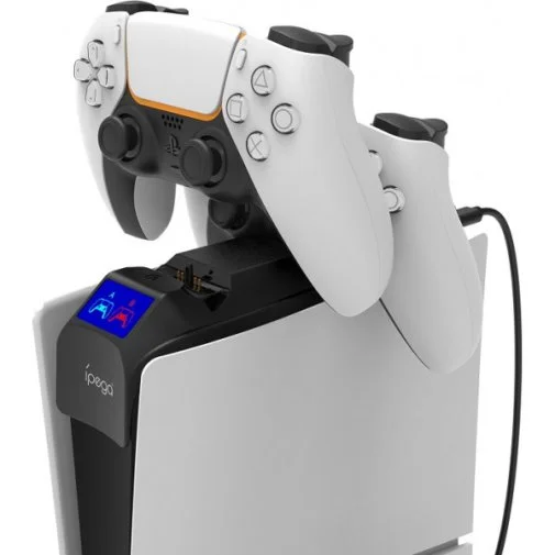 Фото: Зарядна станція для джойстиків iPega for DualSense PlayStation 5 Slim (PG-P5S016) № 7 | KTC