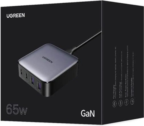 UGREEN CD327 GaN 65W Black (90747)