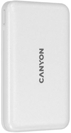Фото: Батарея універсальна Canyon PB-1001 10000mAh White (CNS-CPB1001W) № 11 | KTC