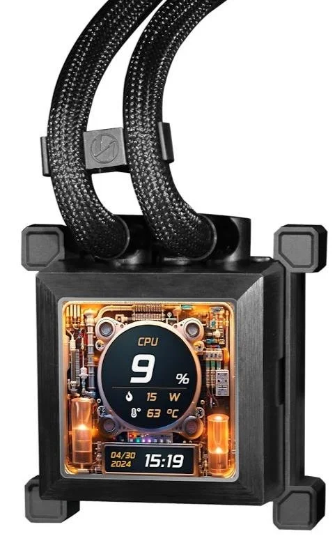 Фото: Система рідинного охолодження Lian-Li HydroShift LCD 360S Black (G89.GHSLCD36SB.00) № 9 | KTC