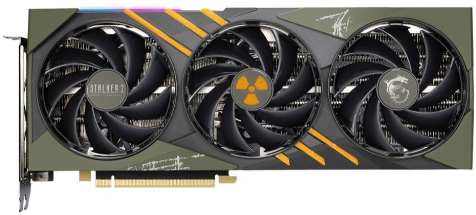 Відеокарта MSI GeForce RTX 4070 Ti SUPER 16G GAMING SLIM STALKER 2 EDITION