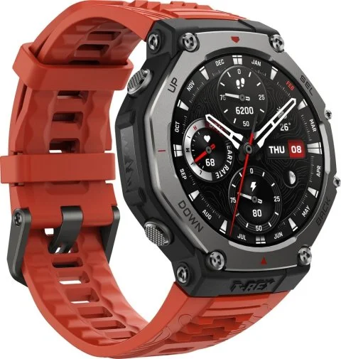 Фото: Смарт годинник Amazfit T-Rex 3 Lava (W2323GL3N) № 8 | KTC