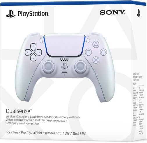 Геймпад Sony PlayStation 5 DualSense Chrome Pearl (1000044446)