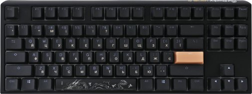 Клавіатура Ducky One 3 TKL Cherry MX Blue RGB ENG/UKR Black (DKON2187ST-CUAPXCLAWSC1)