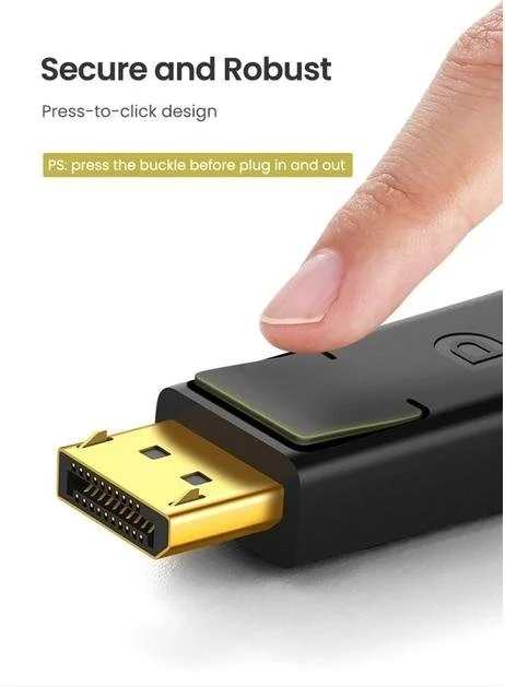 Фото: Кабель UGREEN DP102 v1.2 DP / DP 1.5m Black (UGR-10245) № 7 | KTC