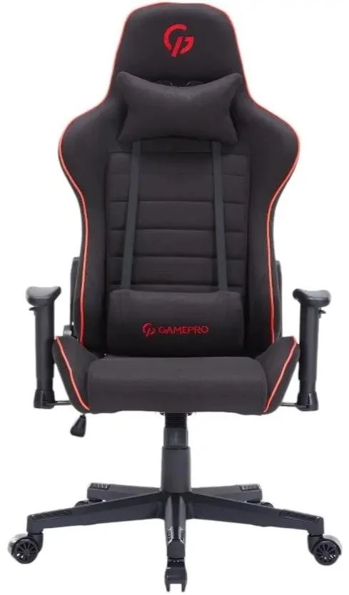 Фото: Крісло GamePro GC575FB Fabric Size L Black/Red № 25 | KTC