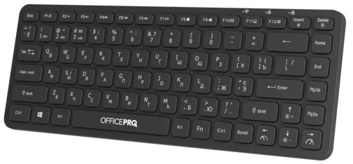 Клавіатура OfficePro SK790B Wireless Black