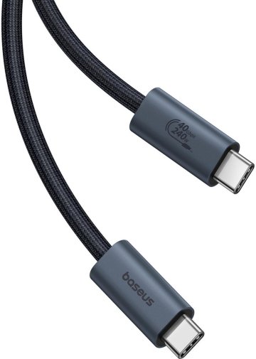 Кабель Baseus Flash 2 Charging 240W Type-C / Type-C 1m Cluster Black (P10311803111-00)