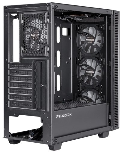 Корпус ProLogix E123 Black with window