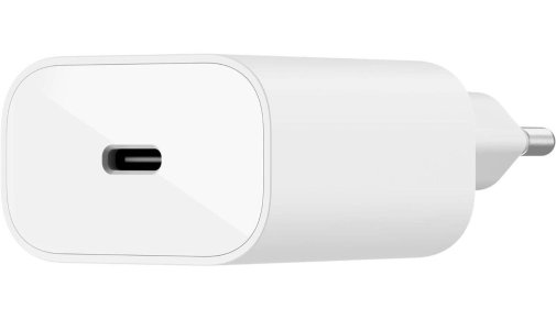 Зарядний пристрій Belkin BoostCharge 25W White with Type-C/Type-C (WCA004VF1MWH-B6)