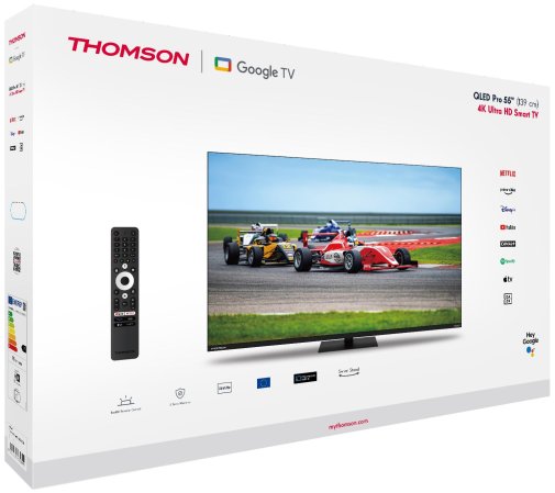 Телевізор QLED Thomson 55QG7C14 (Google TV, Wi-Fi, 3840x2160)