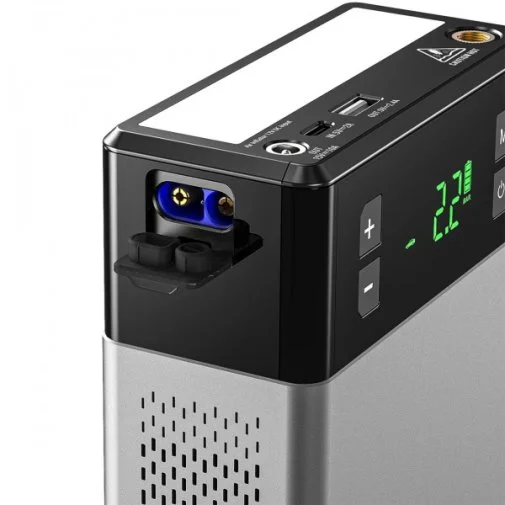 Фото: Бустер Vtoman X1 Jump Starter 2500A з компресором 150PSI № 10 | KTC