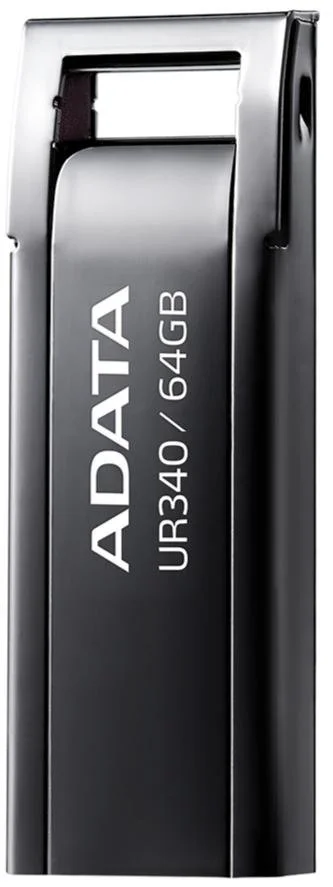 Фото: Флешка USB A-Data UR340 64Gb Black (AROY-UR340-64GBK) № 9 | KTC