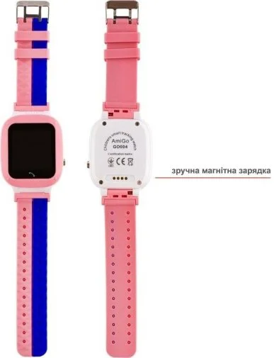 Фото: Смарт годинник AmiGo GO004 Pink № 14 | KTC