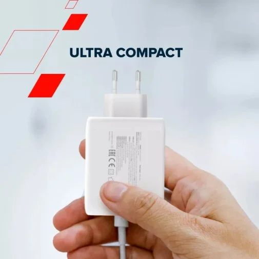 Фото: Зарядний пристрій Canyon OnCharge 100ACC QC PD GaN 100W White (CNS-CUW100ACC) № 22 | KTC