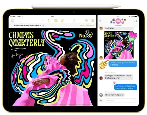 Фото: Планшет Apple iPad A3354 2025 Wi-Fi LTE 256GB Pink (MD7N4) № 12 | KTC
