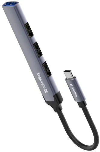 Фото: USB-хаб ColorWay USB-C 4in1 (CW-HUB04) № 19 | KTC
