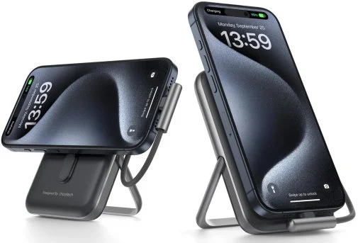 Фото: Батарея універсальна Choetech B735 10000mAh Magnetic Wireless 20W Black (B735-CCBK) № 10 | KTC