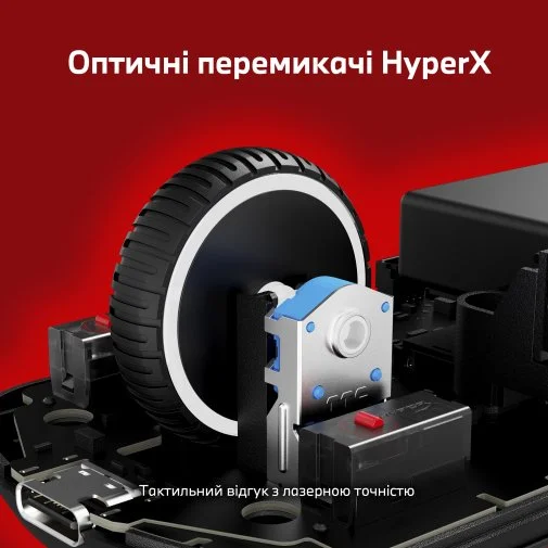 Фото: Миша HyperX Pulsefire Saga Pro WL/BT Black (A2PB2AA) № 35 | KTC