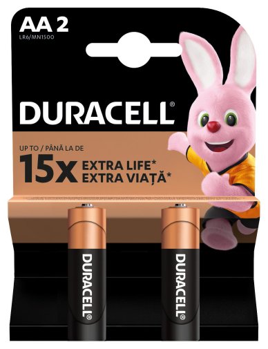  Батарейка Duracell LR06 AA MN1500 BL/2 (81267329)