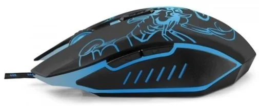 Фото: Миша Esperanza MX203 SCORPIO Black/Blue (EGM203B) № 7 | KTC