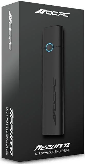 Фото: Кишеня зовнішня OCPC Azzurro AZZ-100 M.2 SSD Enclosure Black (OCAZZM2ECSS) № 11 | KTC