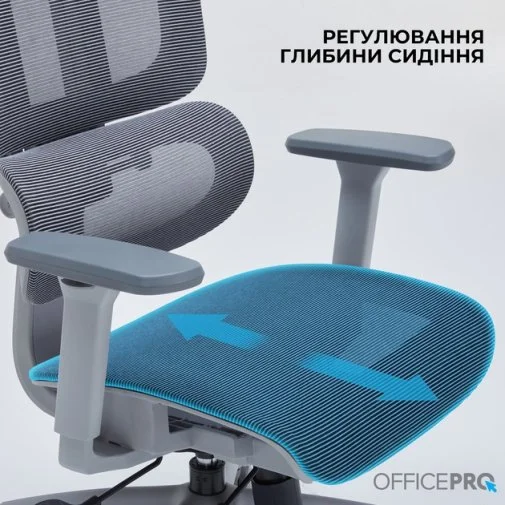 Фото: Крісло OfficePro OC680 Grey (OC680G) № 29 | KTC